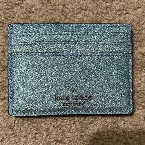 Kenzie boxed glitter small cardholder